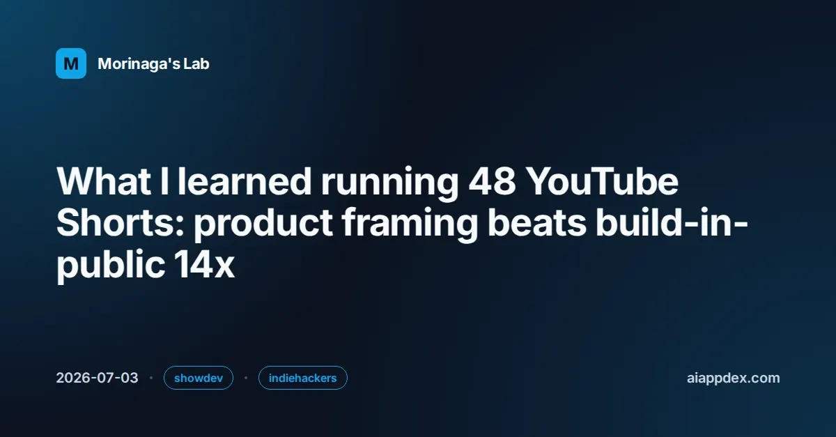 AI双人对话类YouTube Shorts变现方法