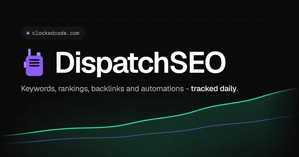 利用 DispatchSEO 和 Claude Code 实现 AI 驱动的 SEO 内容自动化