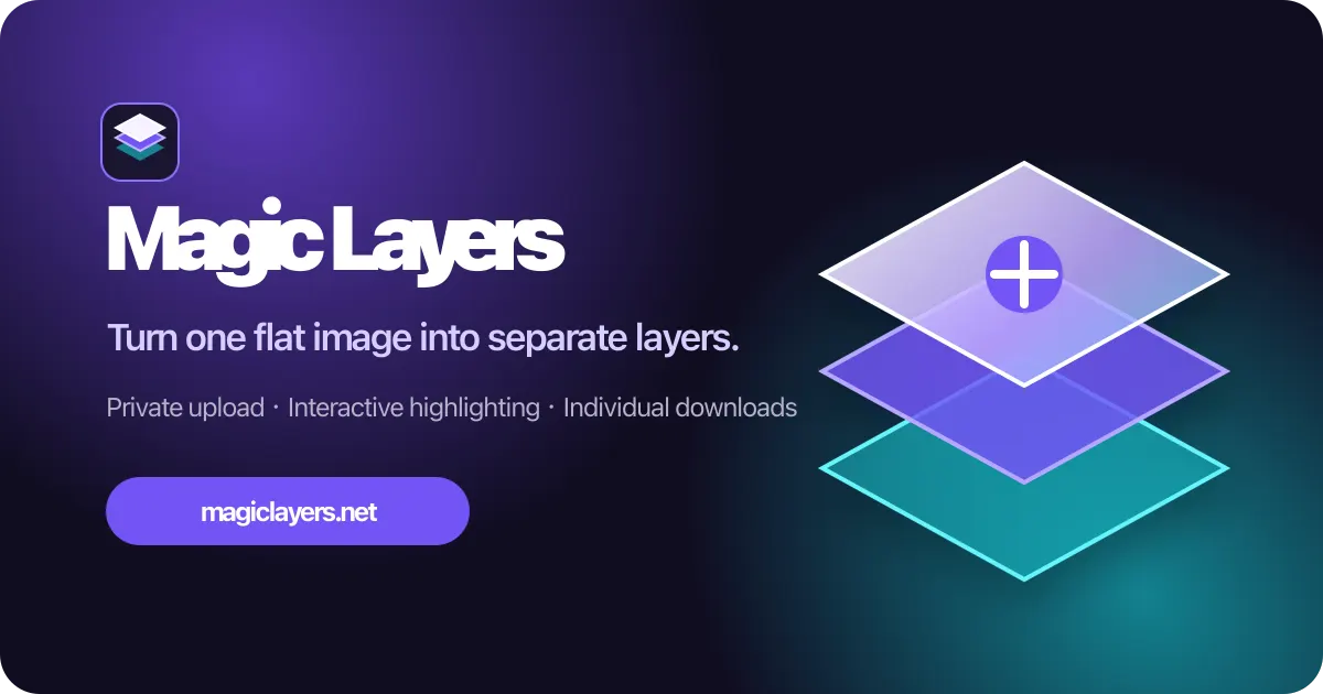 利用Magic Layers进行图像分层服务