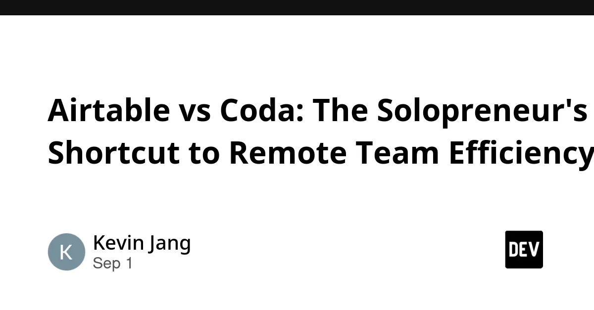 利用Airtable/Coda进行工作流自动化与项目管理咨询